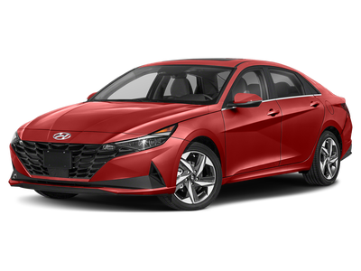 2021 Hyundai Elantra Hybrid Blue