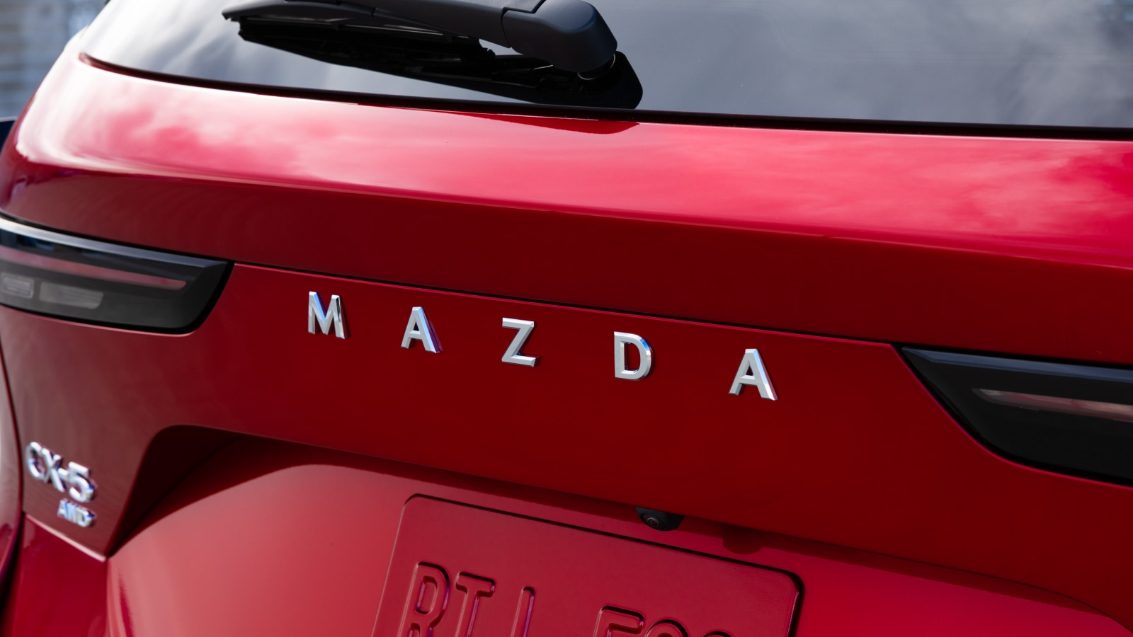 Rear badging of the 2026 Mazda CX-5