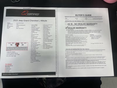 2022 Jeep Grand Cherokee L Altitude
