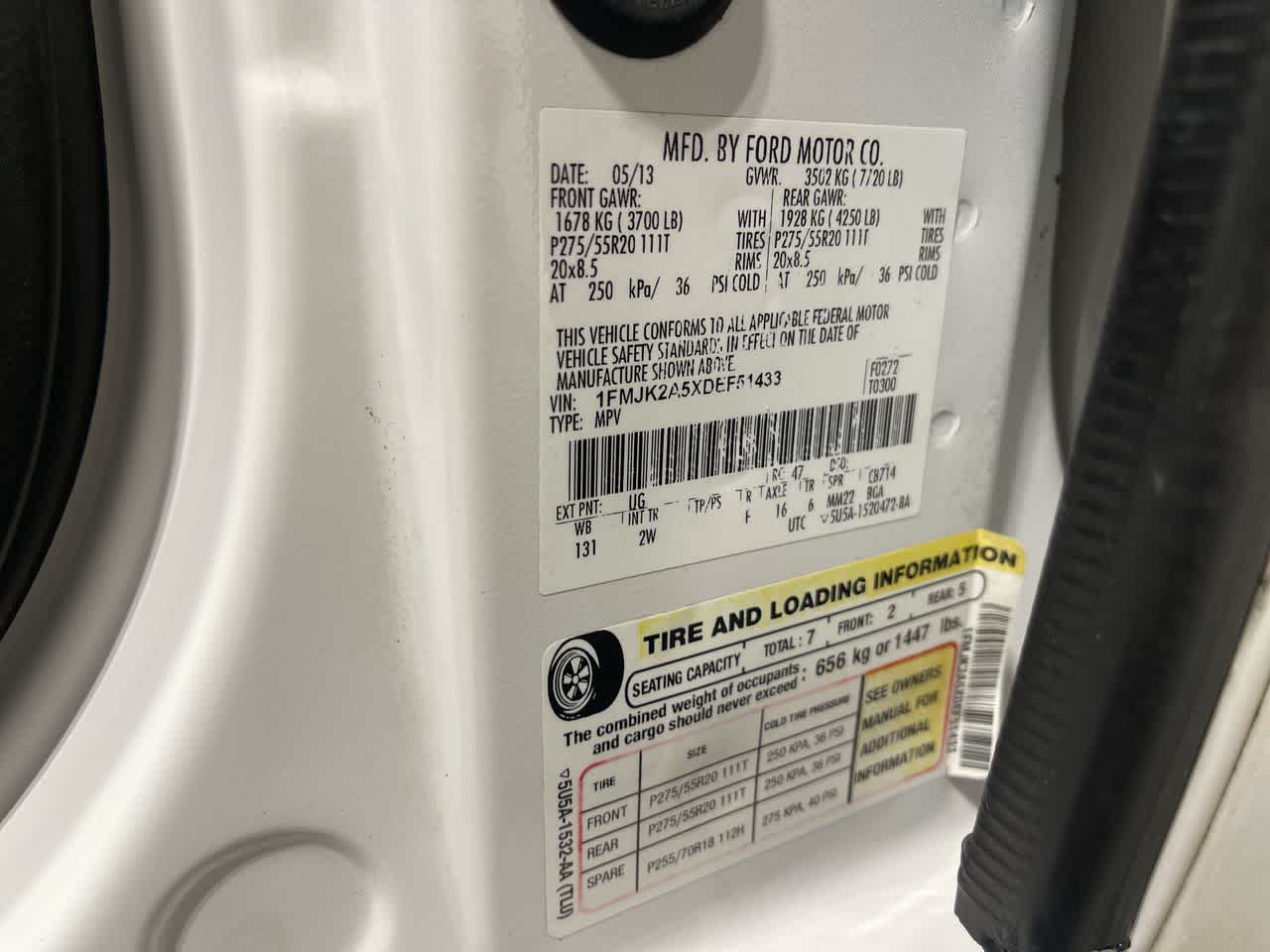 2013 Ford Expedition EL Limited