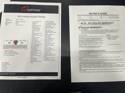 2023 Honda Accord Hybrid Touring