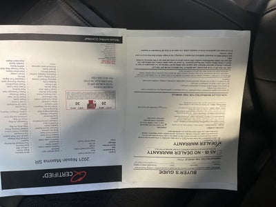 2021 Nissan Maxima SR