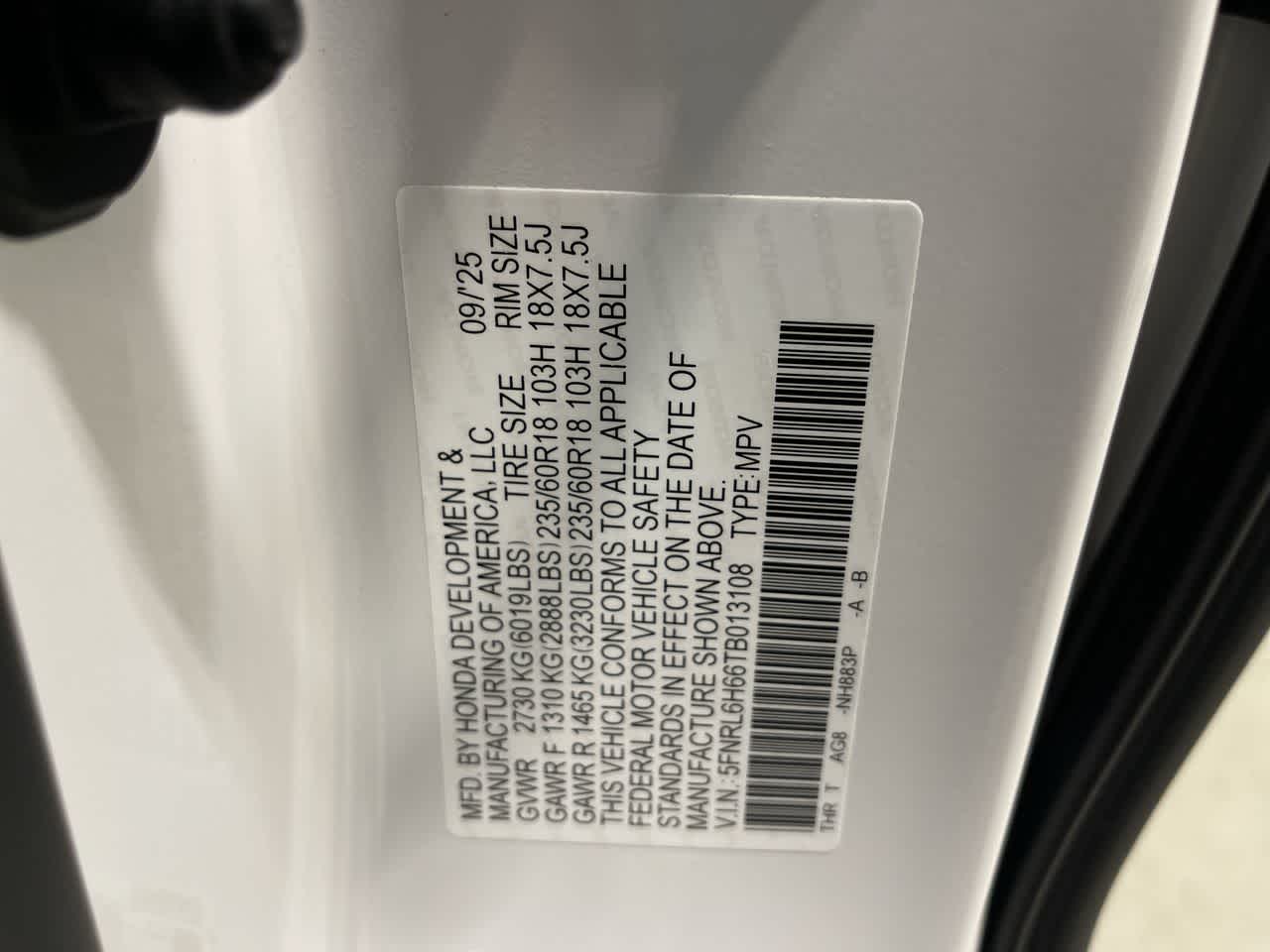 2026 Honda Odyssey EX-L