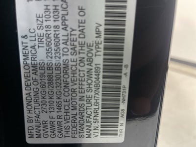 2022 Honda Odyssey EX-L