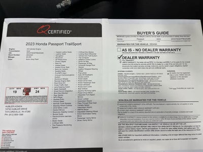 2023 Honda Passport TrailSport