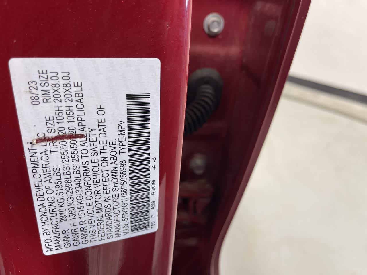 2023 Honda Pilot Elite