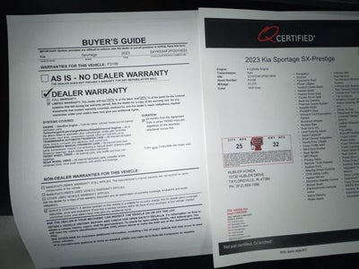 2023 Kia Sportage SX-Prestige