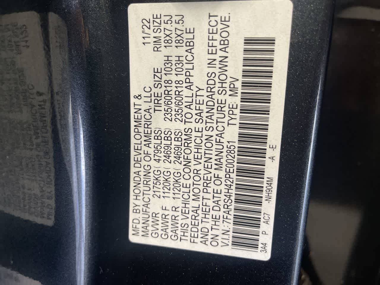 2023 Honda CR-V EX