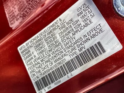 2025 Honda CR-V Hybrid Sport-L