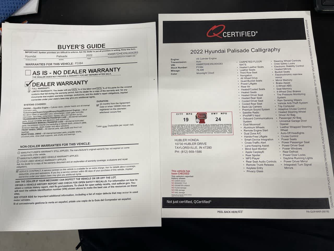2022 Hyundai Palisade Calligraphy