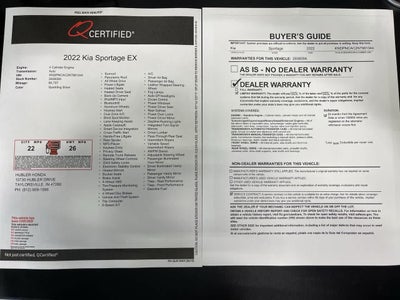 2022 Kia Sportage EX