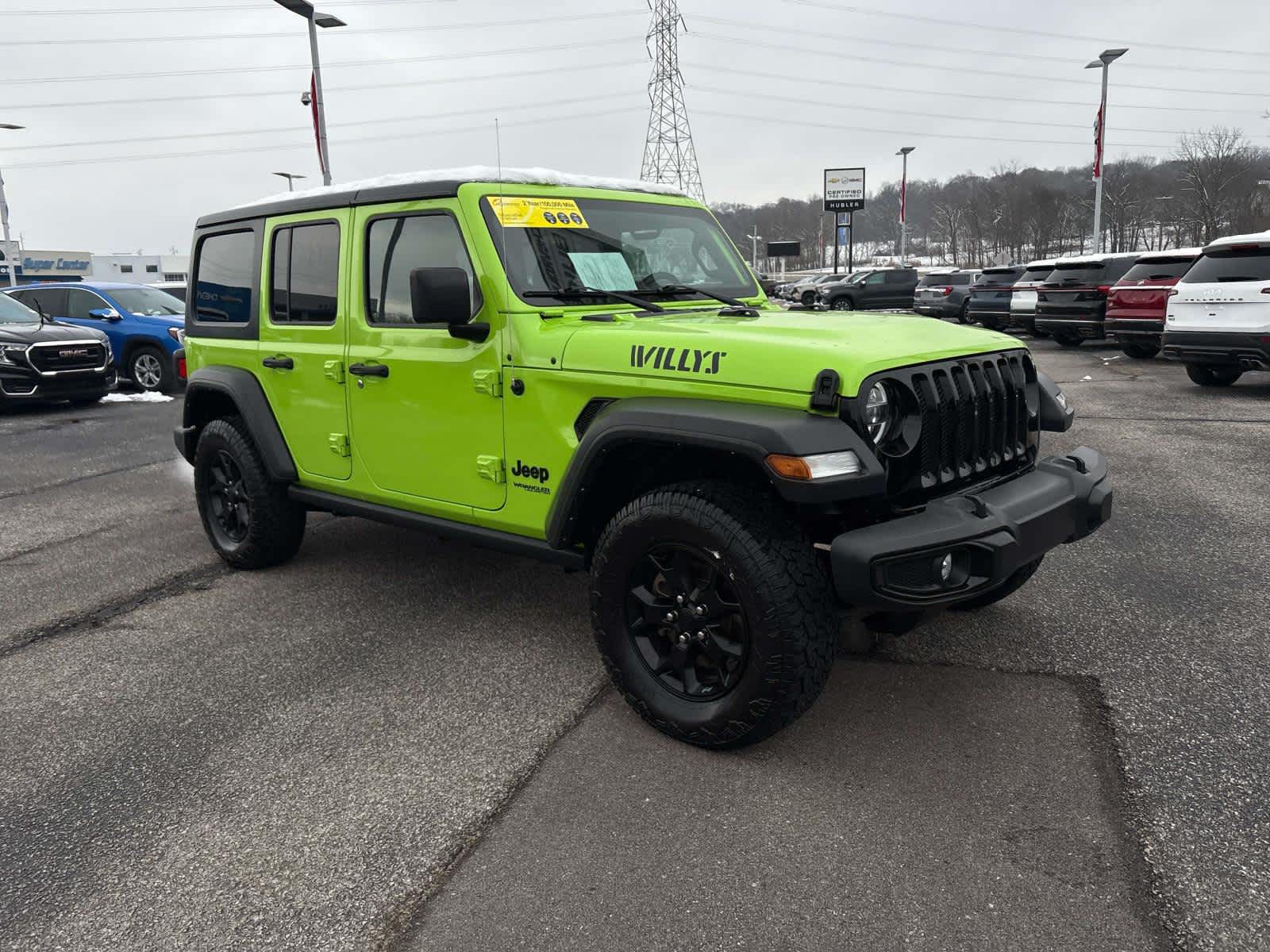 2021 Jeep Wrangler Unlimited Willys