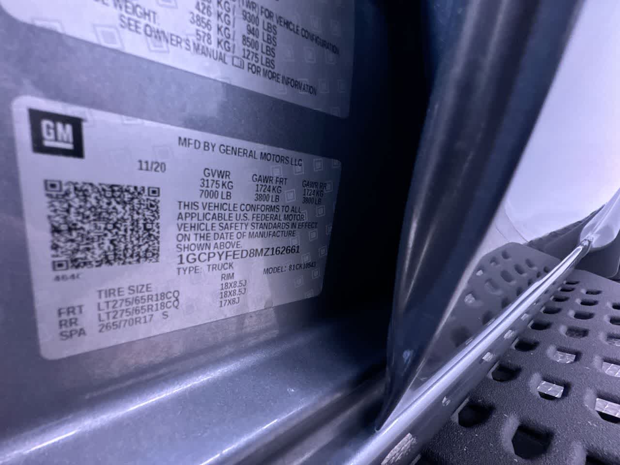 2021 Chevrolet Silverado 1500 LT Trail Boss