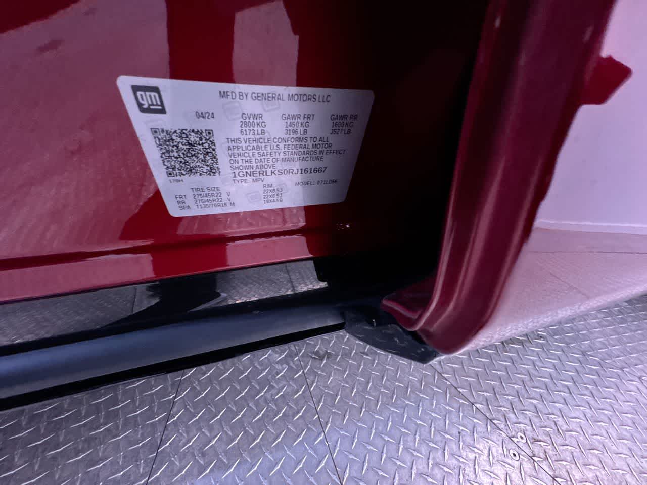 2024 Chevrolet Traverse RS