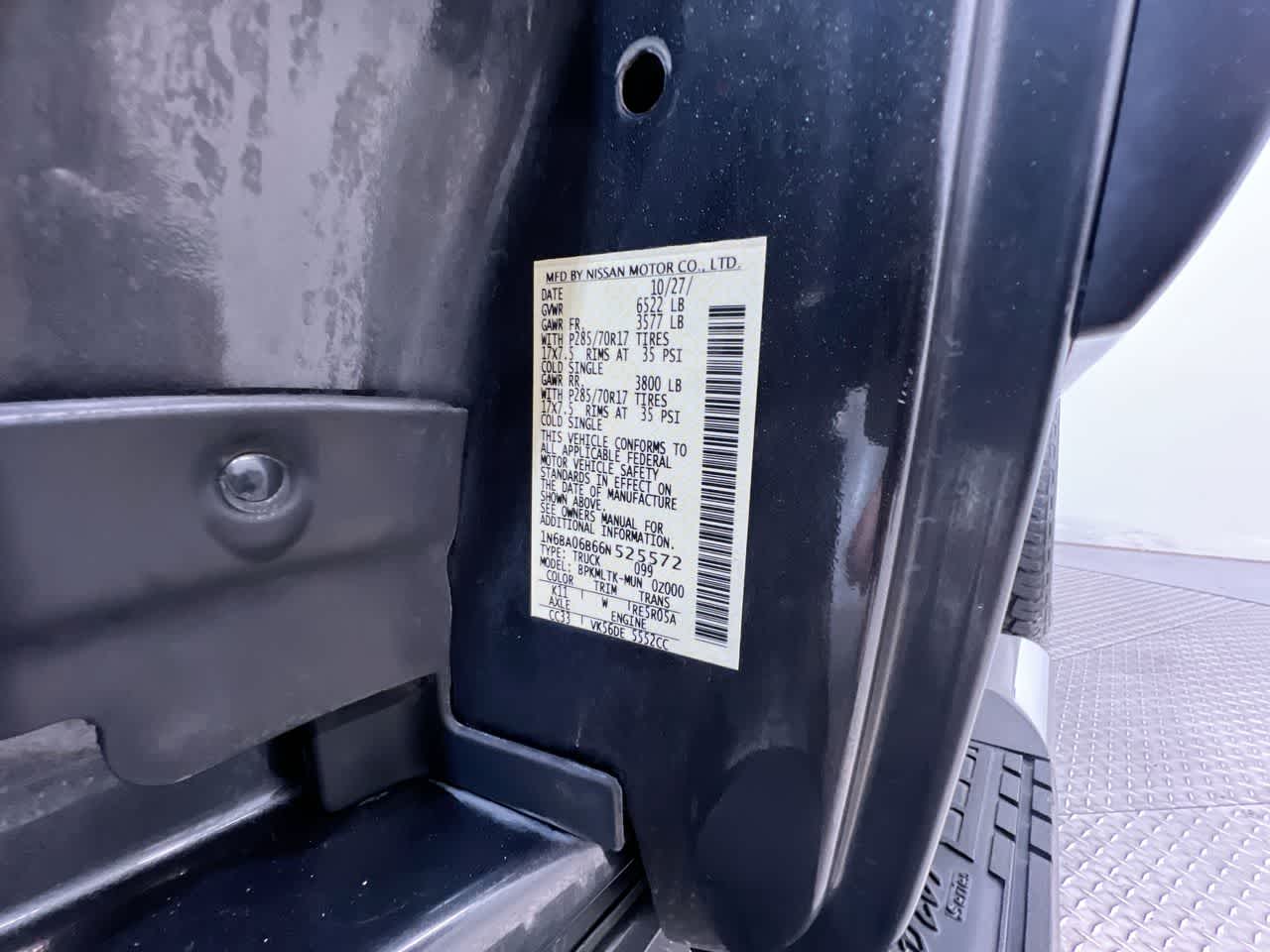 2006 Nissan Titan SE