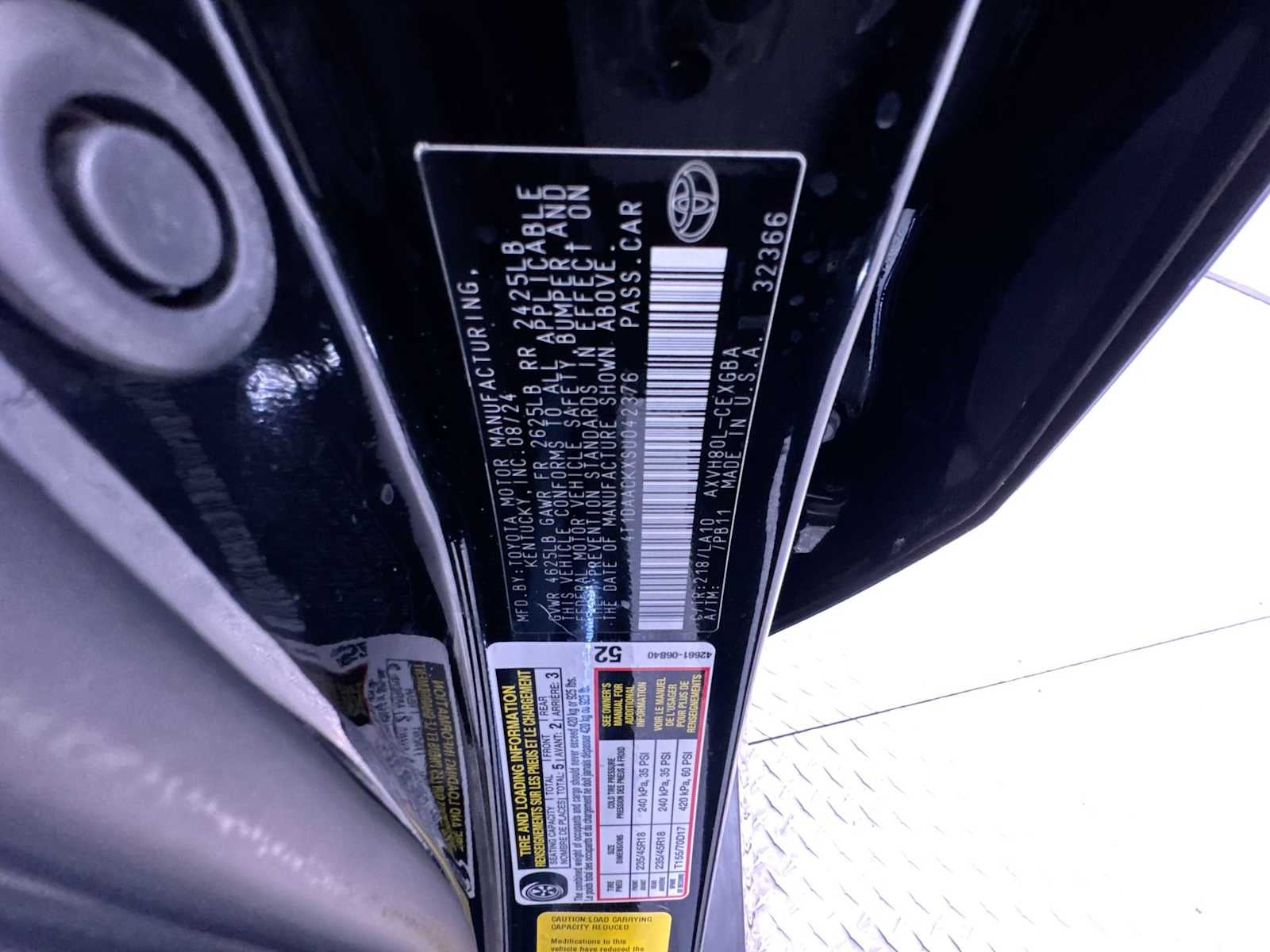 2025 Toyota Camry XLE