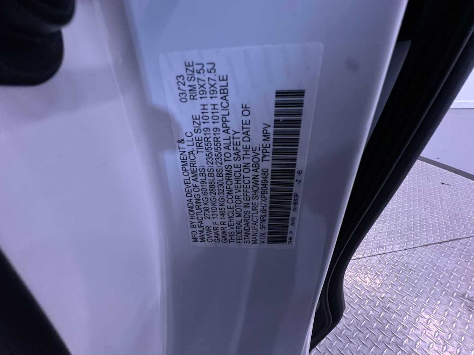 2023 Honda Odyssey Sport