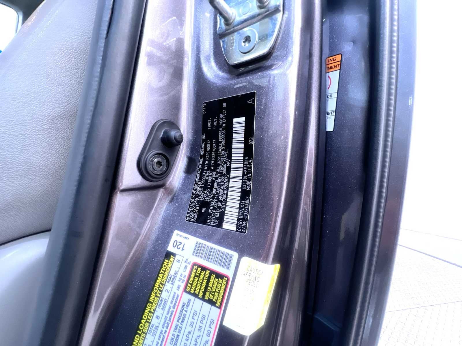 2019 Toyota Sienna XLE