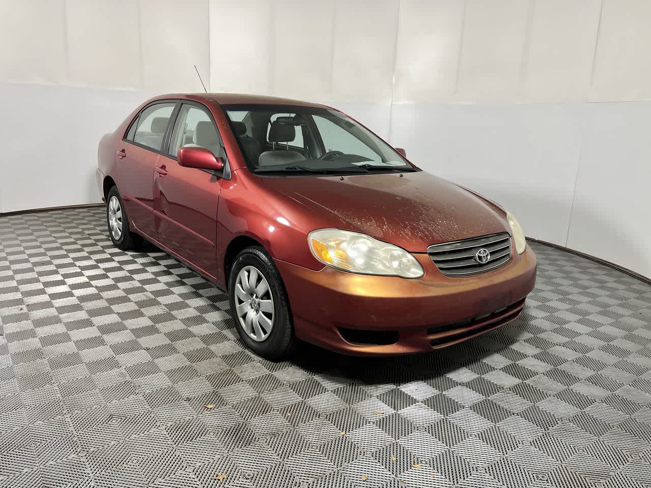 Used 2004 Toyota Corolla LE with VIN 1NXBR38E34Z228701 for sale in Greenwood, IN