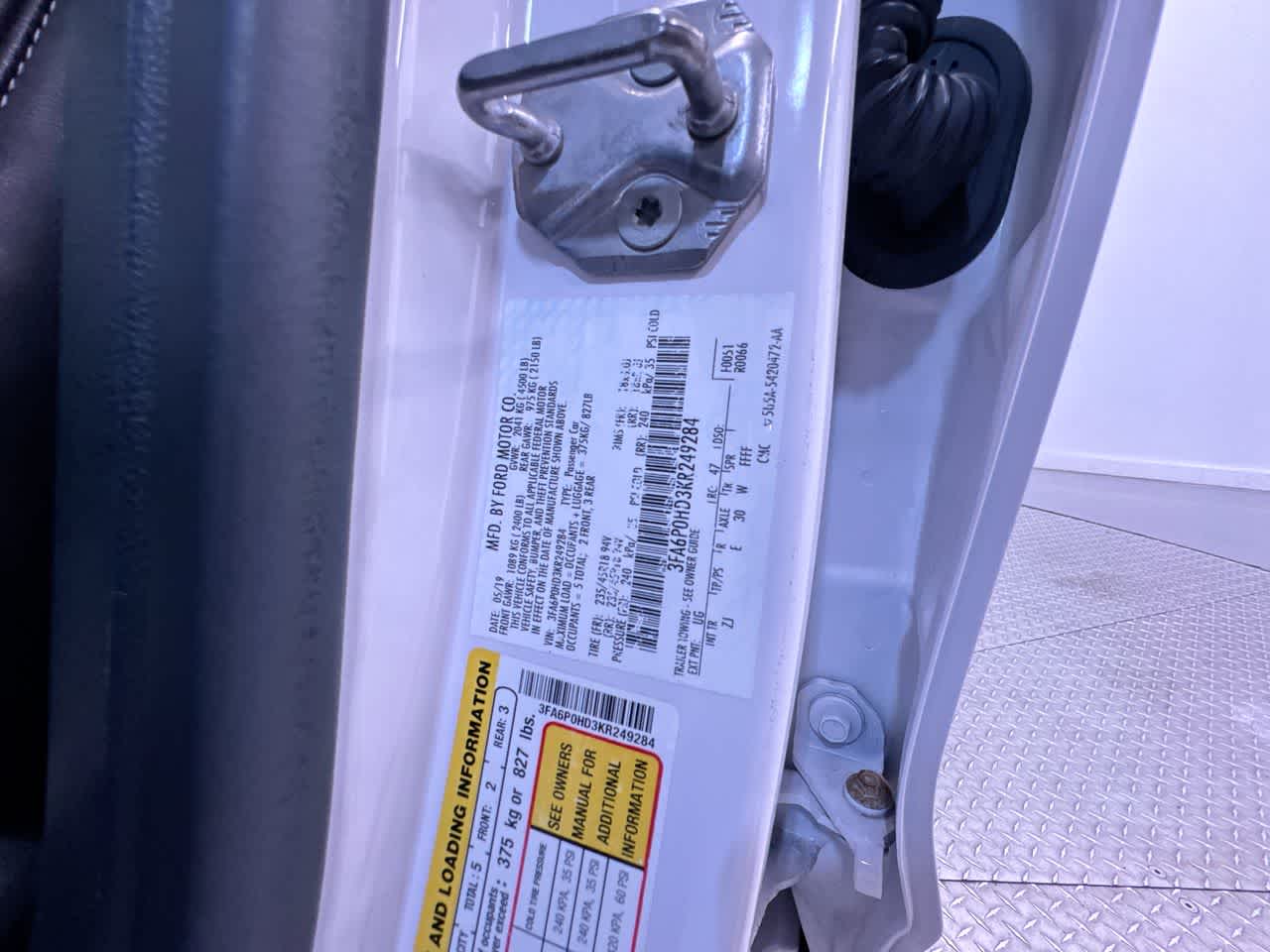 2019 Ford Fusion SE