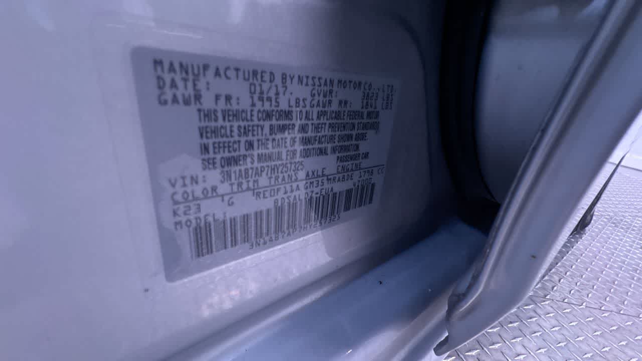 2017 Nissan Sentra SV