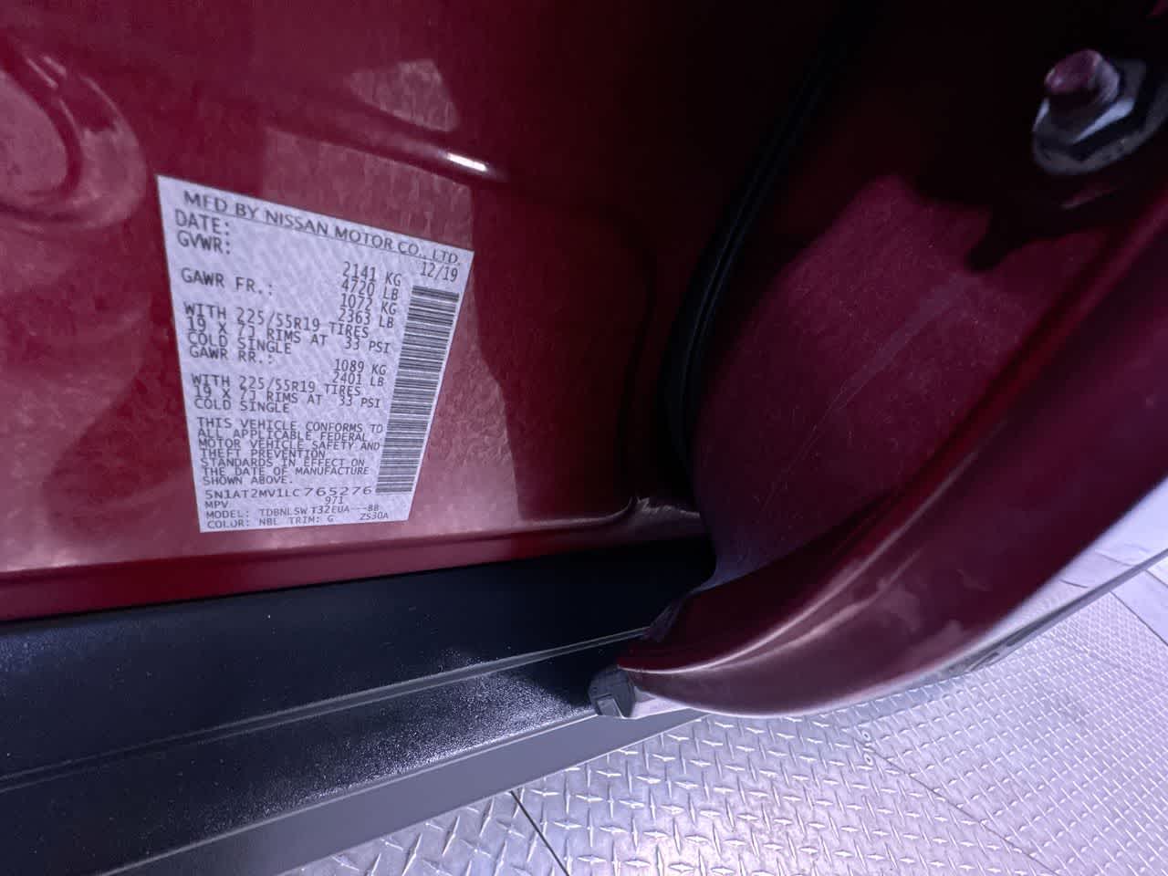 2020 Nissan Rogue SL