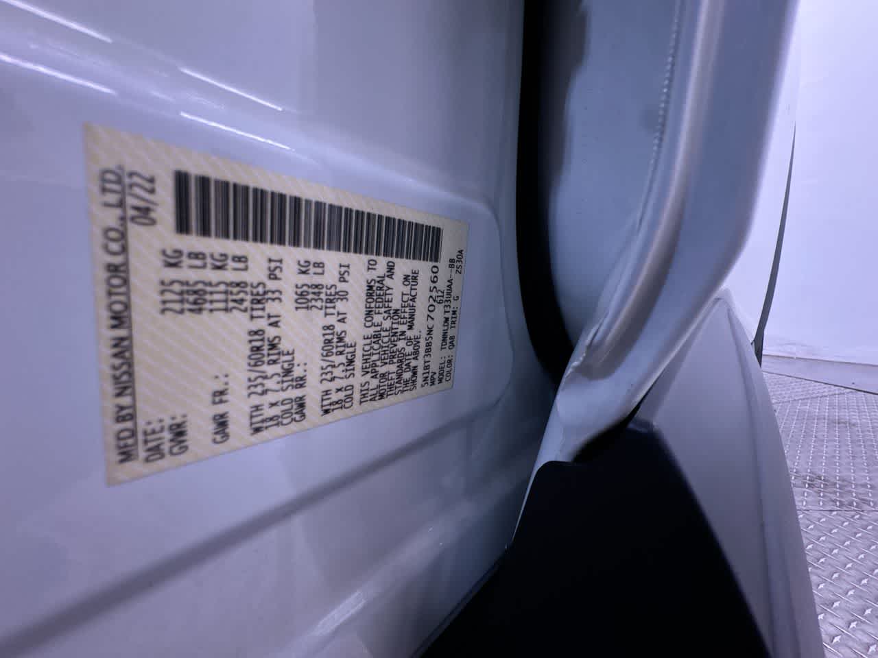 2022 Nissan Rogue SV