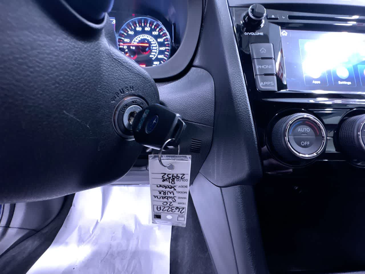 2020 Subaru WRX Manual