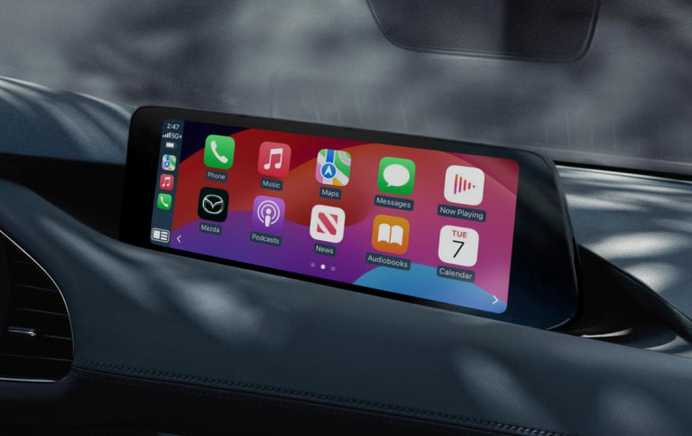 2025 Mazda 3 Sedan -Apple CarPlay Integration Feature | Hubler Mazda in Greenwood IN