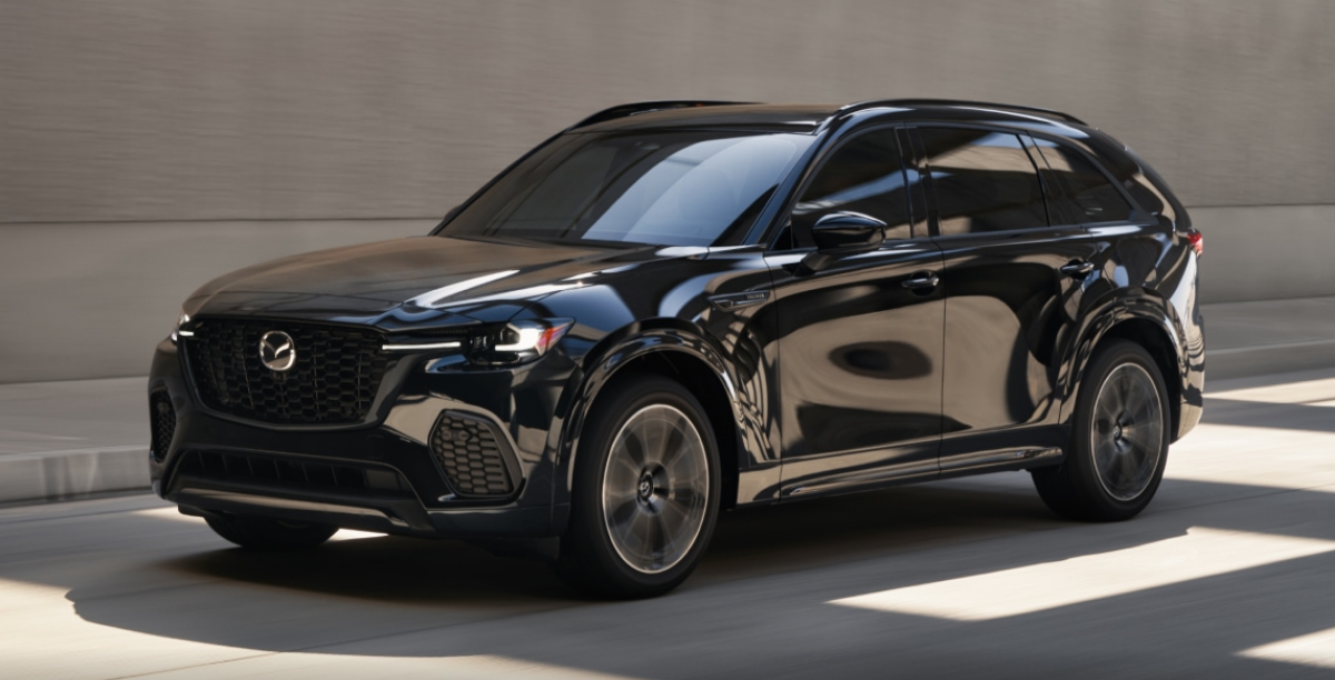 Black 2026 Mazda CX-70