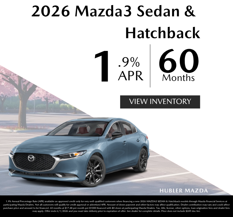 2026 Mazda3 Sedan & Hatchback