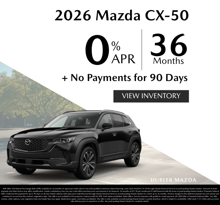 2026 Mazda CX-50