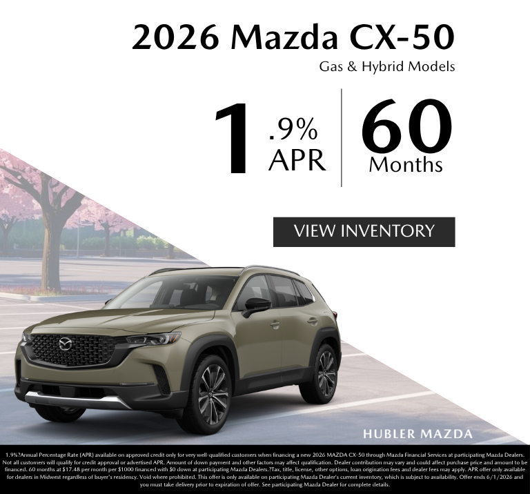 2026 Mazda CX-50