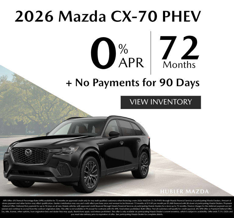 2026 Mazda CX-70 PHEV