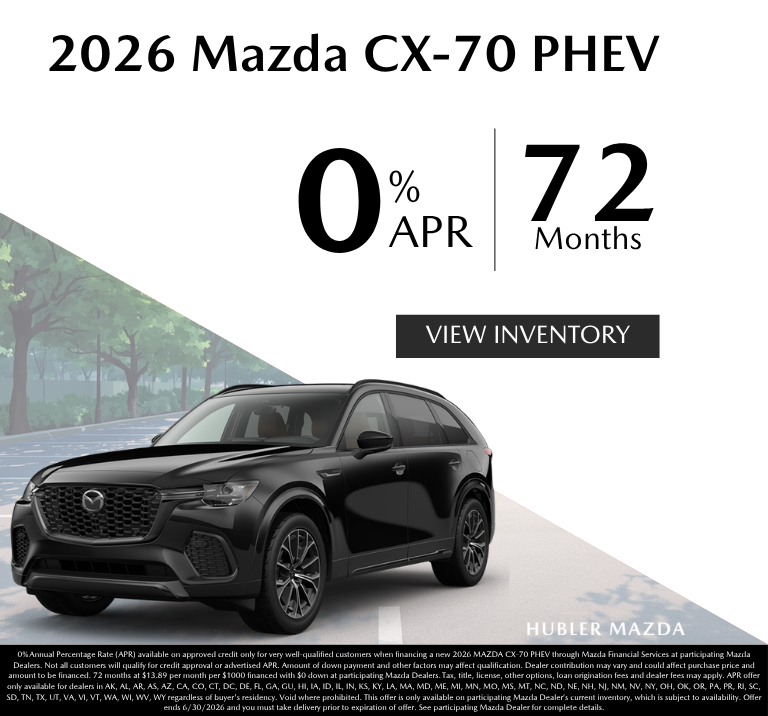 2026 Mazda CX-70 PHEV