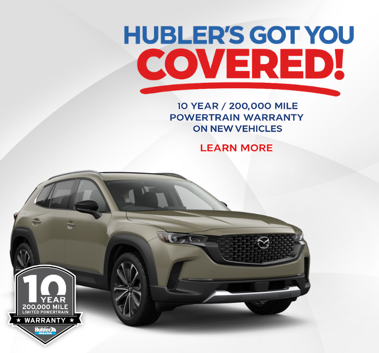 Hubler 10 year, 200,000 mile Powertrain Warranty.