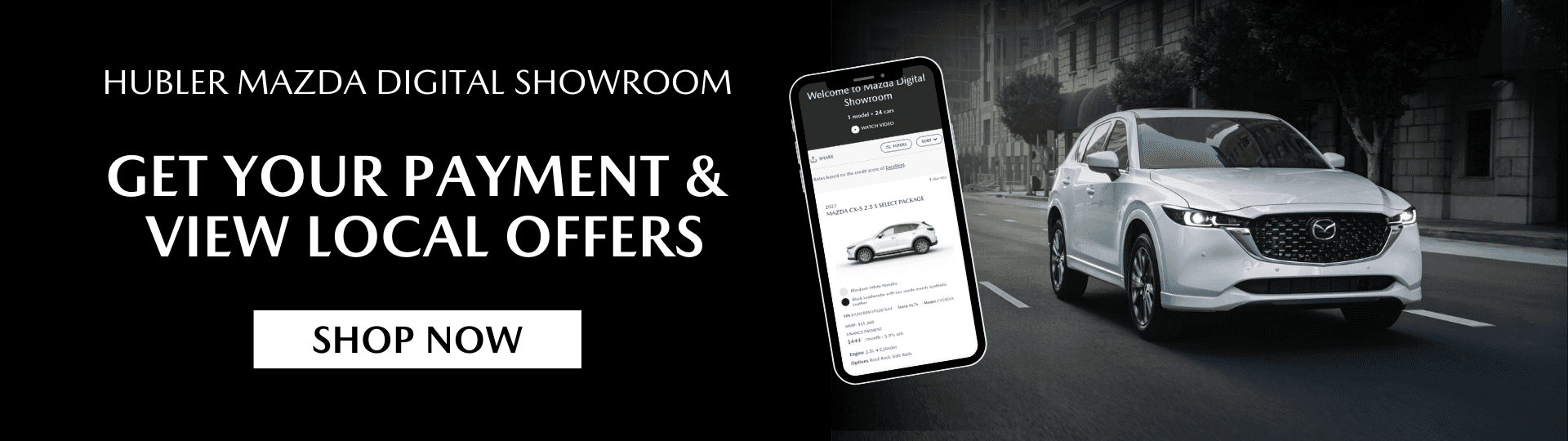 Get Payment and Local Offers at Hubler Mazda in Greenwood IN